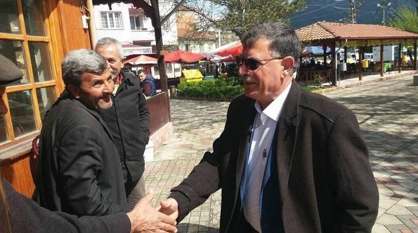 Başkan Duymuş, Sanayi Ve Pazar Esnafını Gezdi