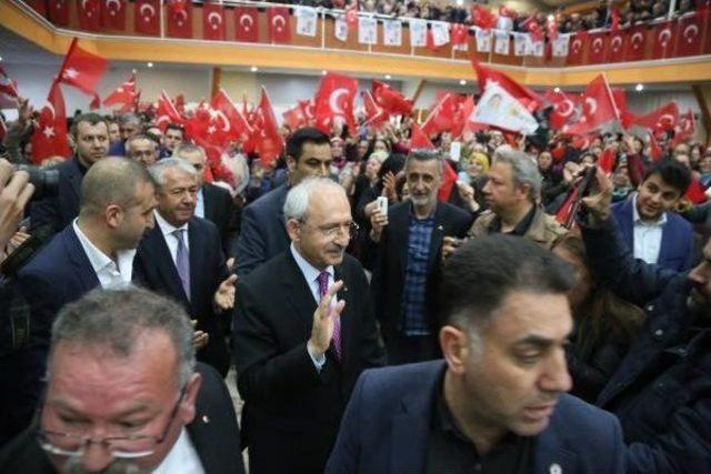 Kılıçdaroğlu: Askeriye De Bir Partinin Genel Başkanına Bağlı Olacak (5)