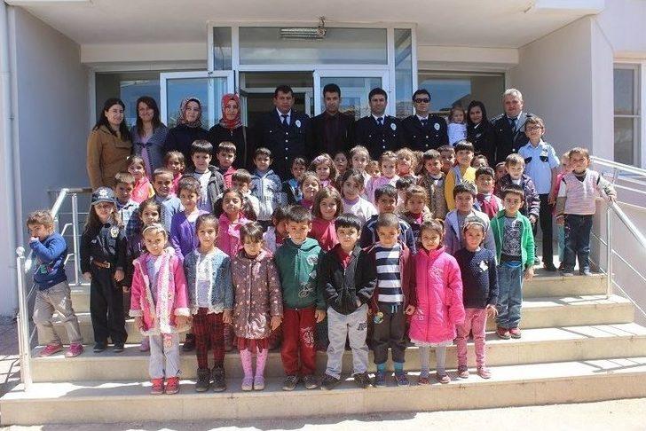Yavuzeli Anaokulu İlçe Emniyetini Ziyaret Etti G2