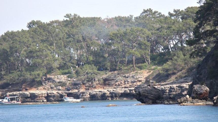 Alacasu Koyunda Korkutan Yangın