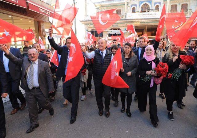 İstanbul Büyükşehir Belediye Başkanı Topbaş: “güçlü Türkiye Dünyada Farklı Coğrafyaların Umudu Demektir”