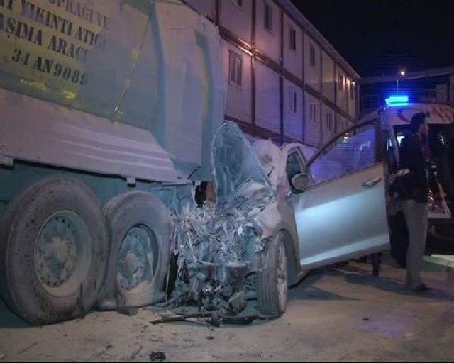 Beyoğlu'nda Kaza: 1 Ölü, 1 Yaralı