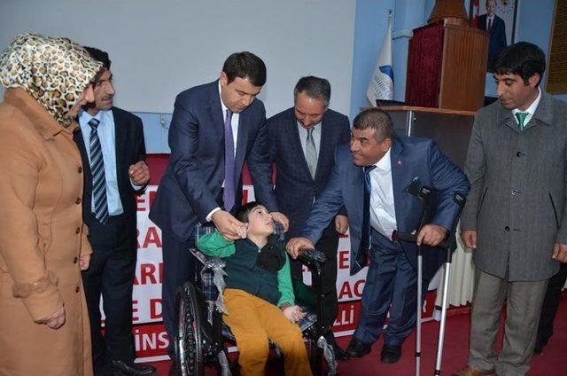 Ağrı Valisi Işın: ”10 Bin 800 Engelli Kardeşlerimize Devletimiz Bakım Ücreti Veriyor”