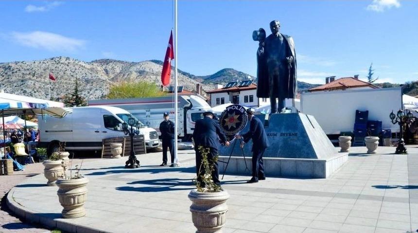 Nallıhan&rsquo;da T&uuml;rk Polis Teşkilatınin 172. Kuruluş Yıld&ouml;n&uuml;m&uuml; Kutlandı.
