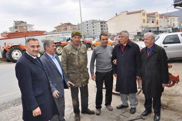 Vekil Dedeoğlu Ve Başkan Cabbar&rsquo;dan Sanayi Esnafına Ziyaret 1