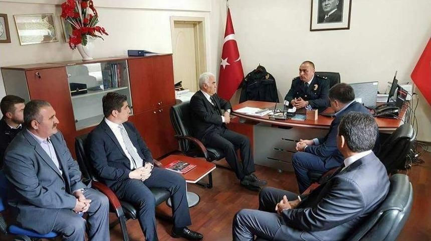 Milletvekili Ceylan&rsquo;dan Nallıhan İl&ccedil;e Emniyet M&uuml;d&uuml;rl&uuml;ğ&uuml;ne Ziyaret