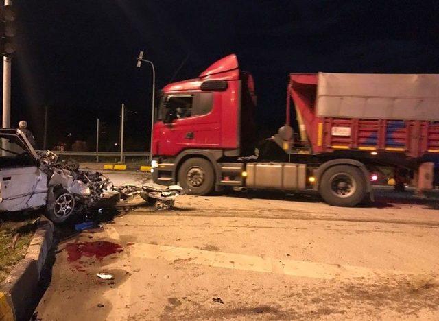 Tosya’da Trafik Kazası: 1 Yaralı