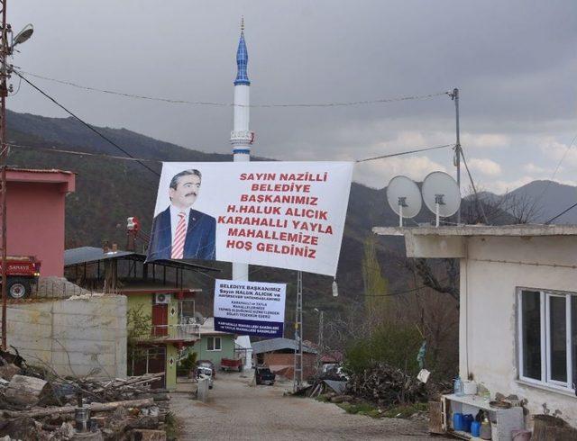 Yayla Mahallesi Sakinleri Başkan Alıcık’a Sahip Çıktı