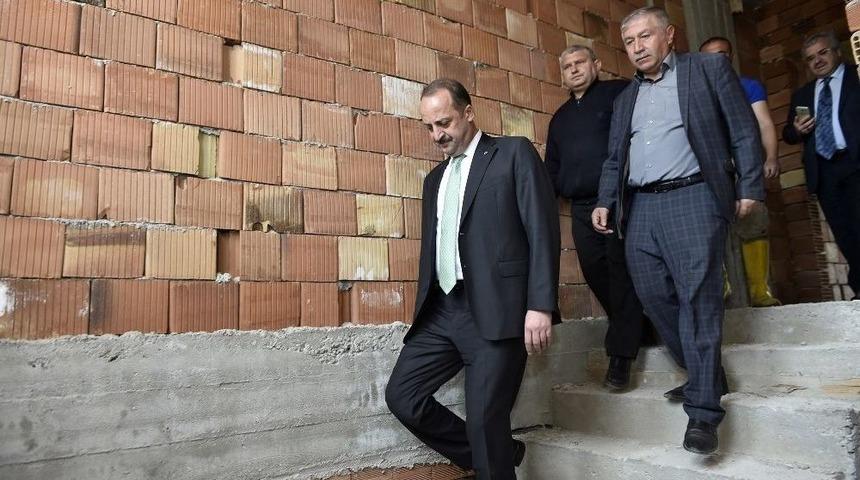 Başkan Akg&uuml;l&rsquo;den Aile Merkezine Yerinde İnceleme