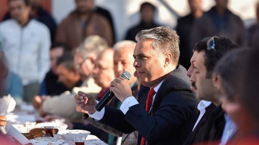 Başkan Uysal&rsquo;dan İş&ccedil;ilere Kahvaltı