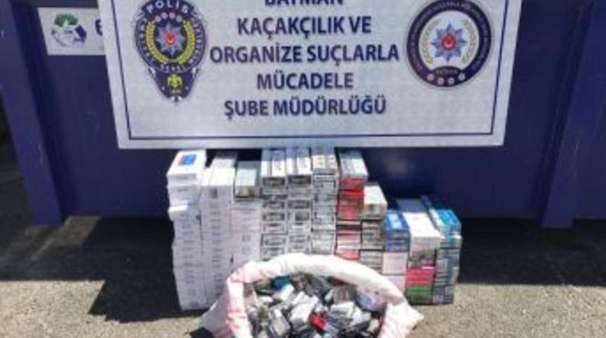 Batman&rsquo;da Piyasa Değeri 51 Bin Tl Olan Ka&ccedil;ak Sigara Ele Ge&ccedil;irildi