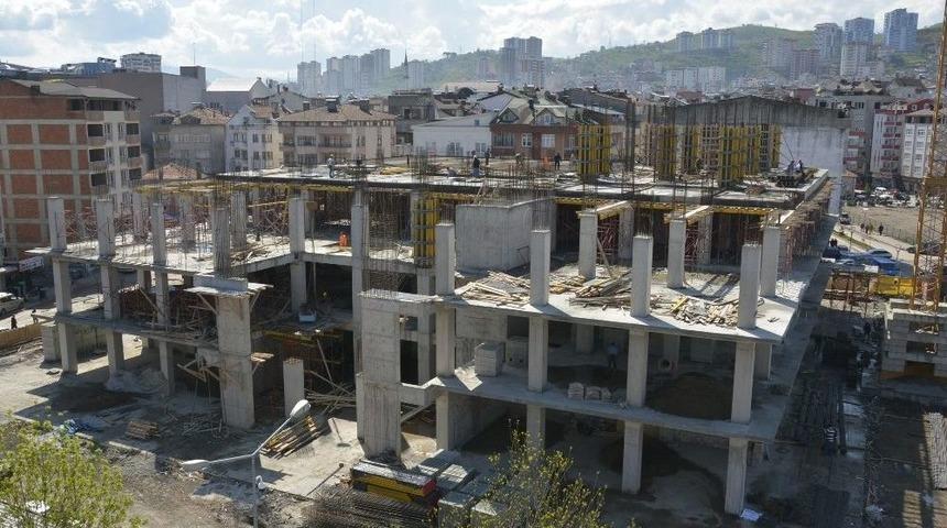 Fatsa Belediyesi Yeni Hizmet Binası Y&uuml;kseliyor