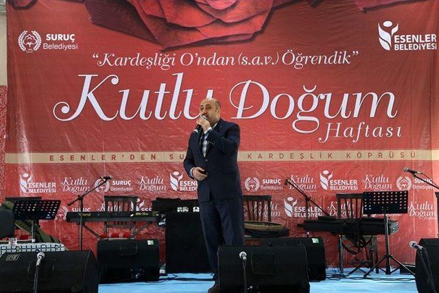 Esenler Belediyesi Kardeş Belediyesi Suruç’la Kutlu Doğum Haftasını Kutladı