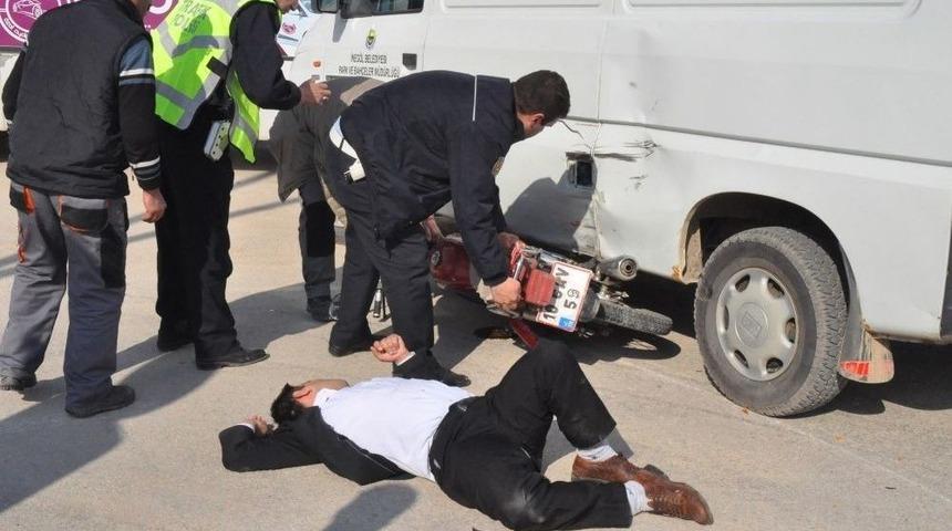 Bursa&rsquo;da Motosiklet Kazaları: 2 Yaralı