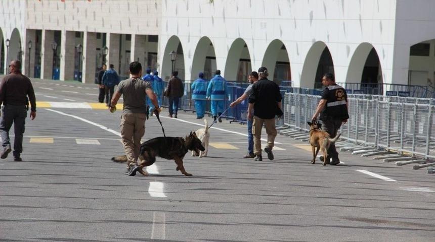Cumhurbaşkanı Erdoğan&rsquo;ın Programı &Ouml;ncesi Alanda Arama Yapıldı