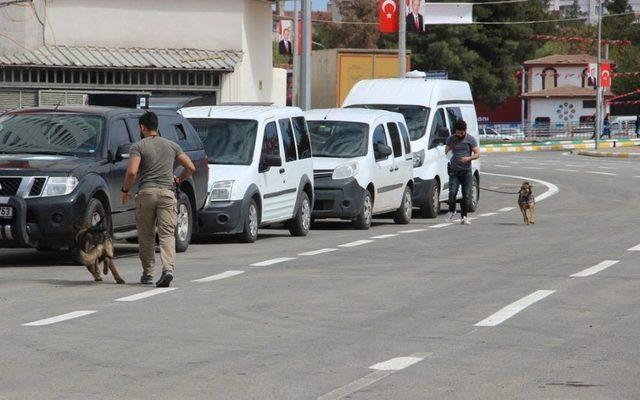 Cumhurbaşkanı Erdoğan’ın Programı Öncesi Alanda Arama Yapıldı