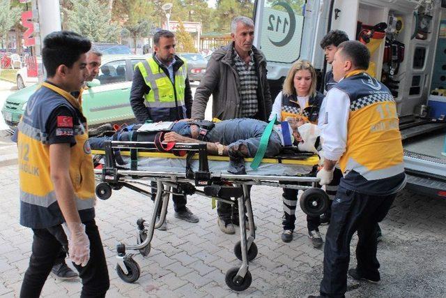 Elazığ&rsquo;da İş Kazası:2 Yaralı 1