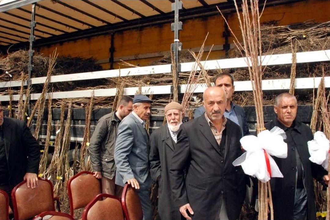 Bitlisli &Ccedil;ift&ccedil;ilere 65 Bin Adet Meyve Fidanı Dağıtıldı