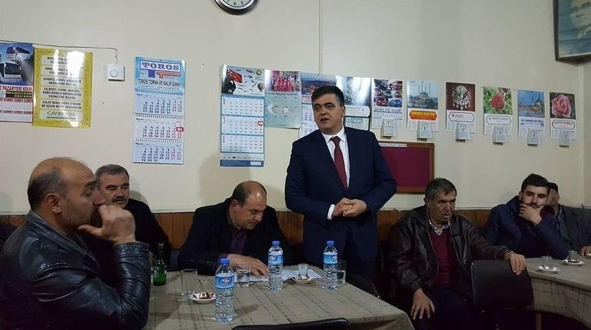 Başkan Yal&ccedil;ın, Y&uuml;zbaşı Mahalle Sakinleriyle Bir Araya Geldi