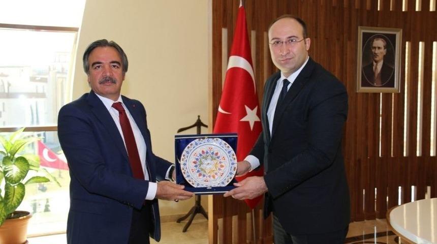 Konya Ovası Projesi Bölge Kalkınma İdaresi Başkanlığı Heyeti Rektör Bağlı’yı Ziyaret Etti