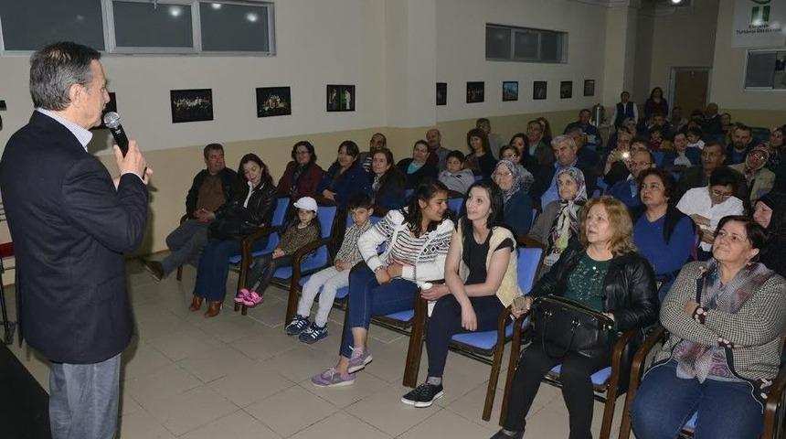 Ata&ccedil;, Bilgilendirme Toplantılarını S&uuml;rd&uuml;r&uuml;yor