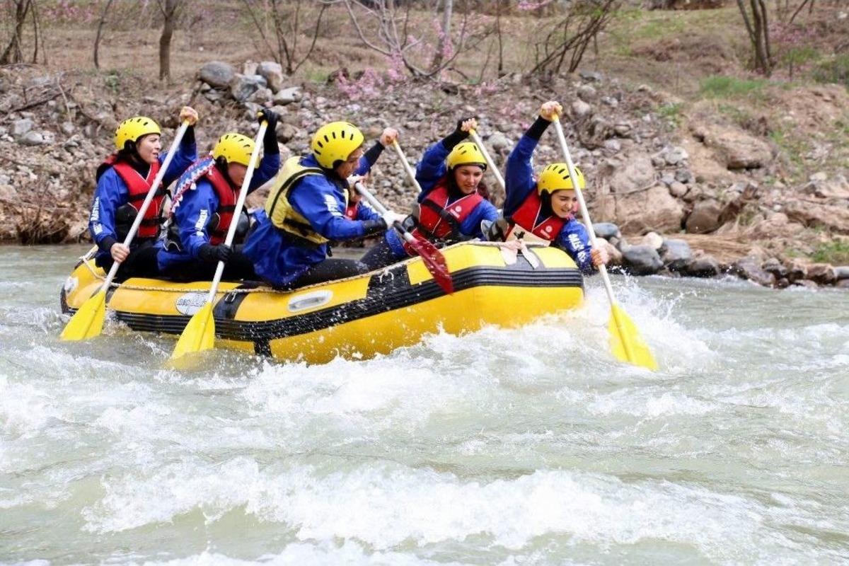Yahyalı&rsquo;da Rafting R&uuml;zgarı Esti