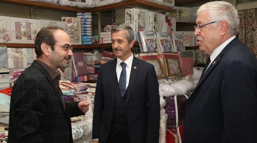 Uzer Ve Tahmazoğlu D&uuml;ztepe Mahallesini Ziyaret Etti