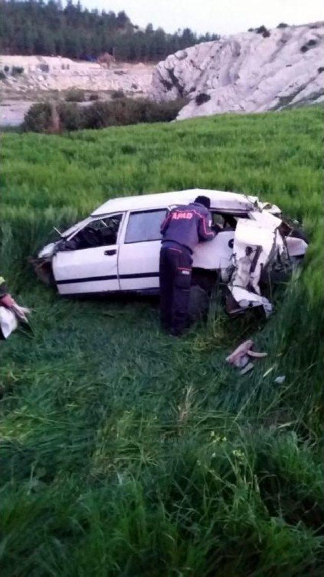 Kilis'te Otomobil Köprüden Uçtu: 1 Ölü, 2 Yaralı