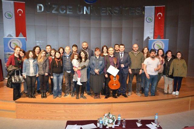 Düzce Üniversitesi’nde Gitar Resitali Gerçekleştirildi