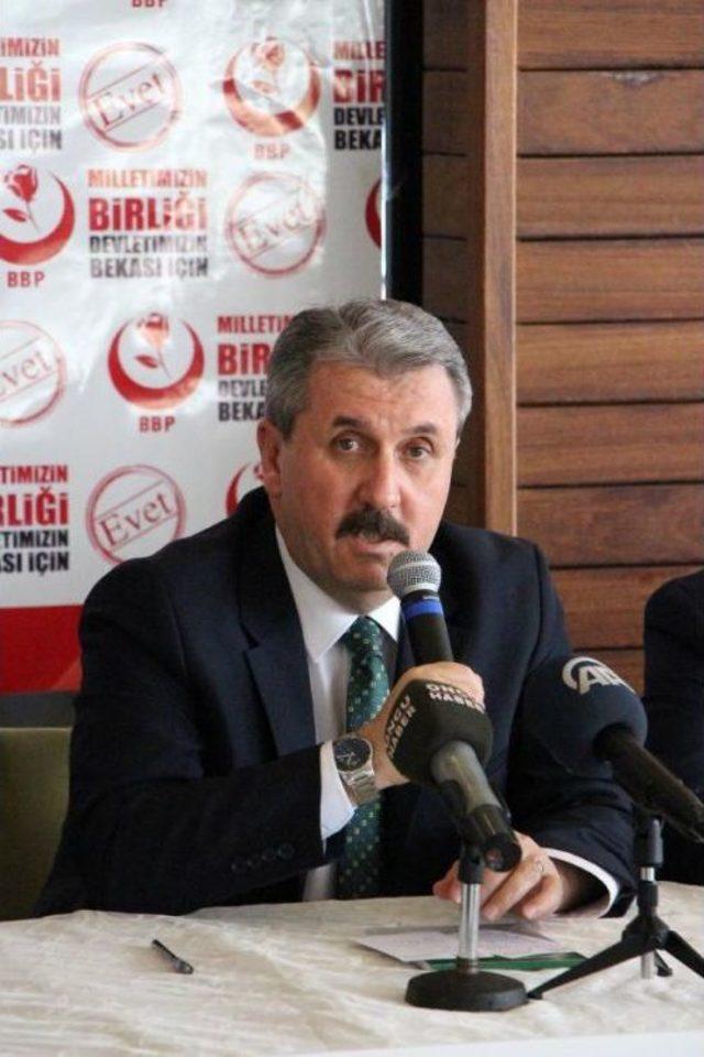 Destici: Adalet Bakanlığı'nın Başvurusu Sürecin Aydınlatılması Için Ciddi Bir Adım