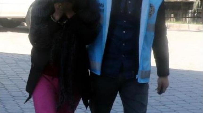 Ev Sahibine Yakalanan Hırsızlık Ş&uuml;phelisi Tutuklandı