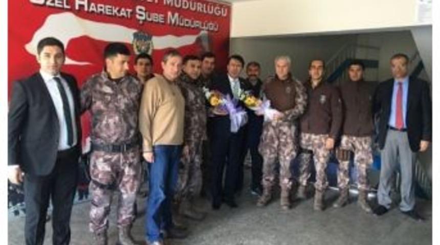 Milletvekili Aydemir, &Ouml;zel Harek&acirc;t Şube M&uuml;d&uuml;rl&uuml;ğ&uuml;n&uuml; Ziyaret Etti