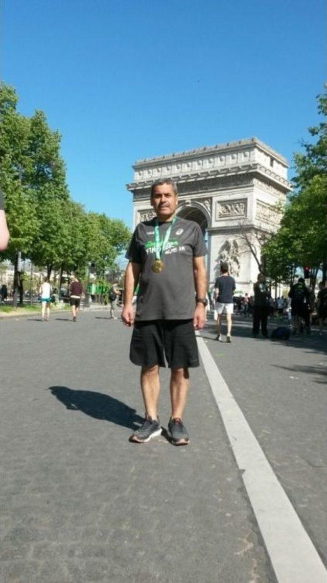 Koç, Paris Maratonunda Bursa’yı Temsil Etti