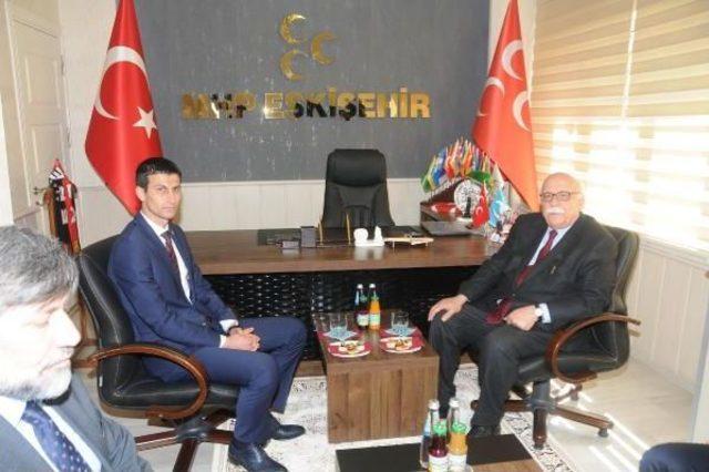 Bakan Avcı, Eskişehir'de Mhp'yi Ziyaret Etti