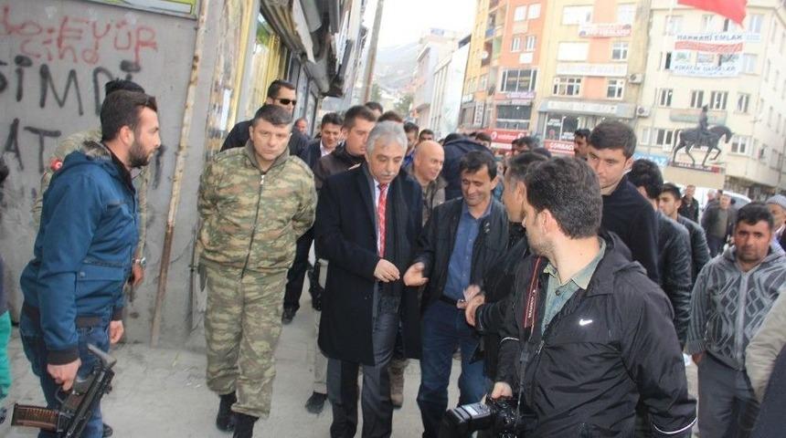 Vali Toprak&rsquo;tan Esnaf Ziyareti