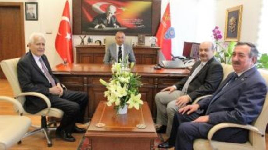 Esob Y&ouml;netiminden Emniyet M&uuml;d&uuml;r&uuml; Şen&rsquo;e Ziyaret