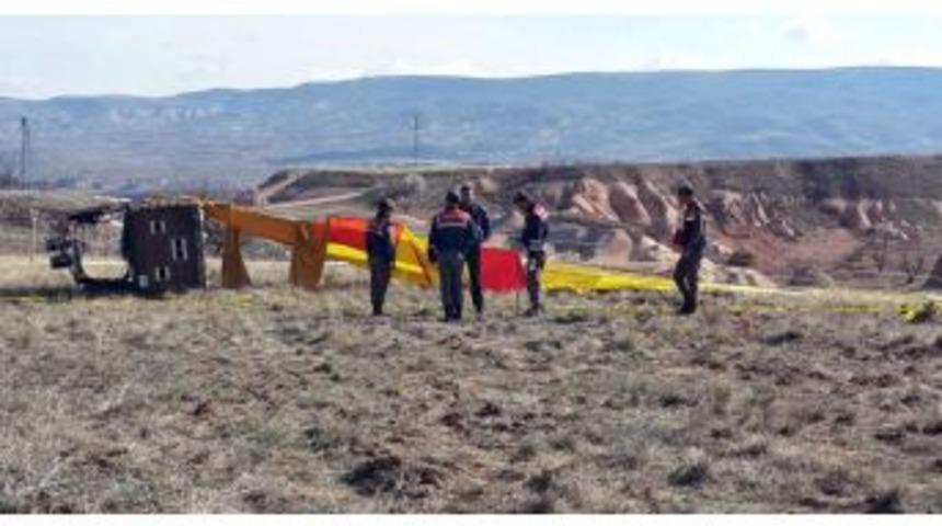 D&uuml;şen Balonun Pilotu Serbest Bırakıldı