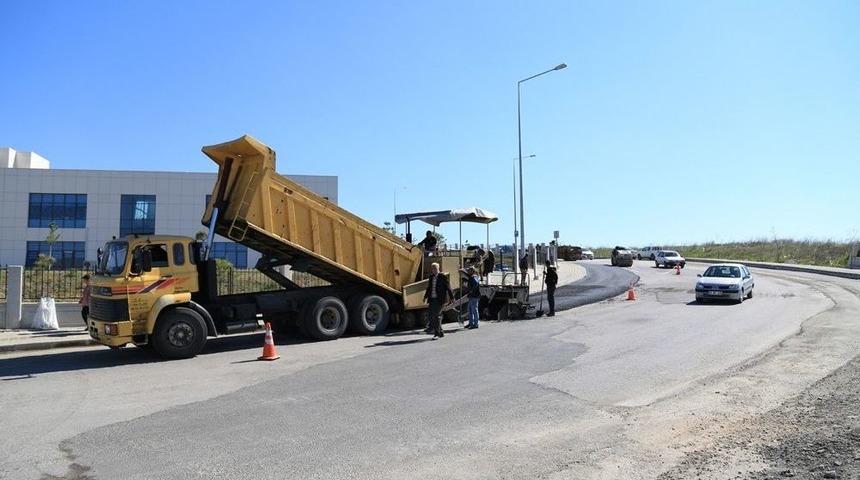 Devlet Hastanesi Yoluna Asfaltlama &Ccedil;alışması Başladı