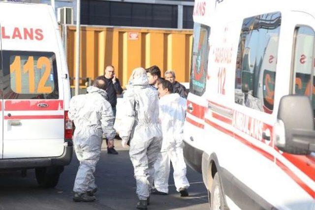 Atık Tesisindeki Yangında 5 Iş&ccedil;i Kimyasal Maddeden Etkilendi 1