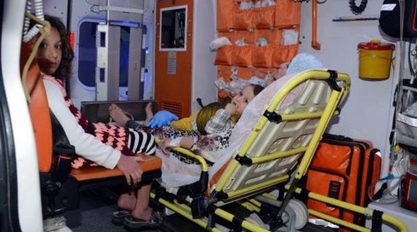 Yemekten Zehirlenen Suriyeli 5 Kişilik Aile Hastanelik Oldu