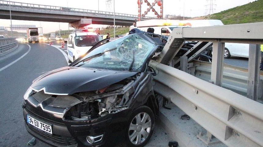 Basın Ekspres&rsquo;te Feci Kaza: 1 &Ouml;l&uuml;, 1 Yaralı