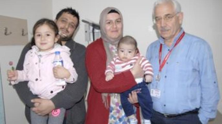 4 Aylık Kerem Bebek Dev T&uuml;m&ouml;rden Kurtuldu