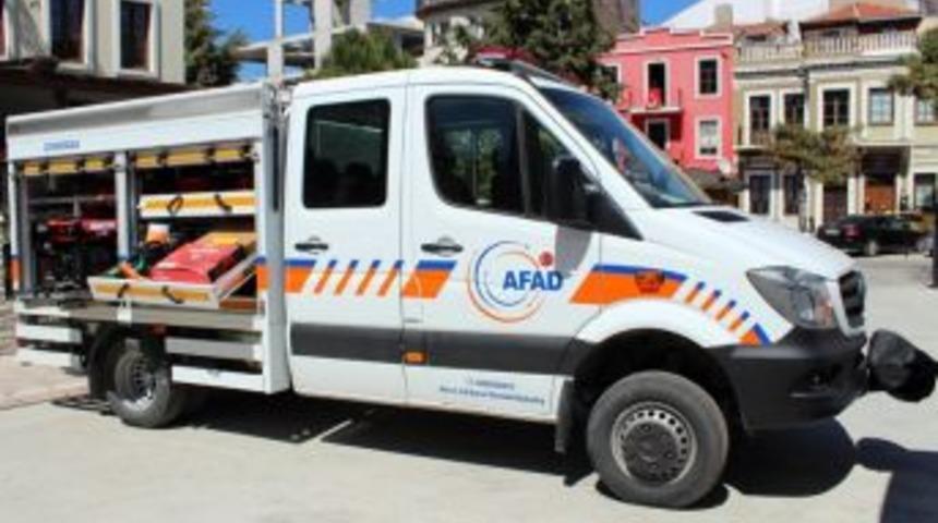 &Ccedil;anakkale Afad&rsquo;a Yeni Kurtarma Aracı
