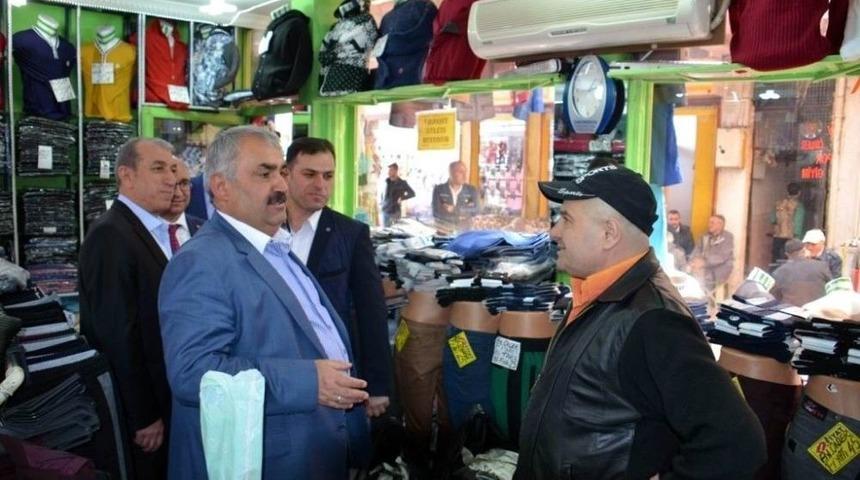 Milletvekili Etyemez, Esnaflarla Bir Araya Geldi