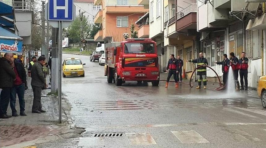 Ak&ccedil;akoca Yıkanıyor