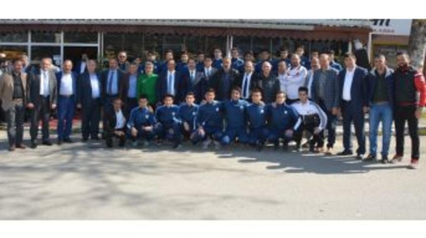 Milletvekili Yaman Ve Başkan Toltar, Şampiyon Sporcuları Uğurladı