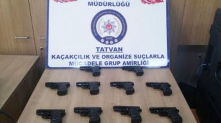 Bitlis&rsquo;te 10 Adet Ruhsatsız Silah Ele Ge&ccedil;irildi