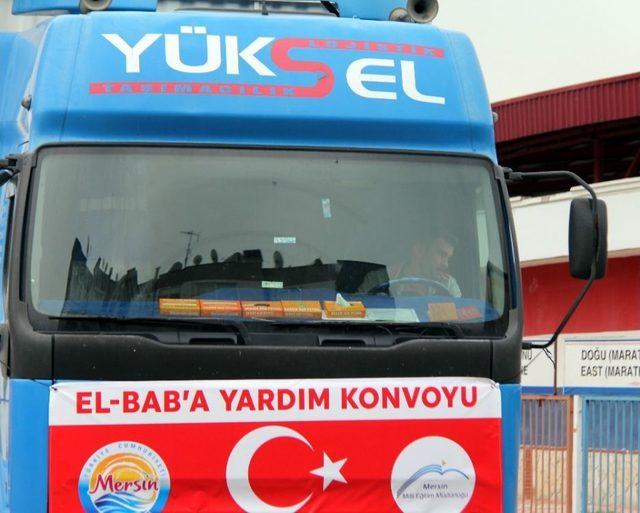 Mersin’den El Bab Ve Cerablus’a 12 Tır Eğitim Yardımı 2