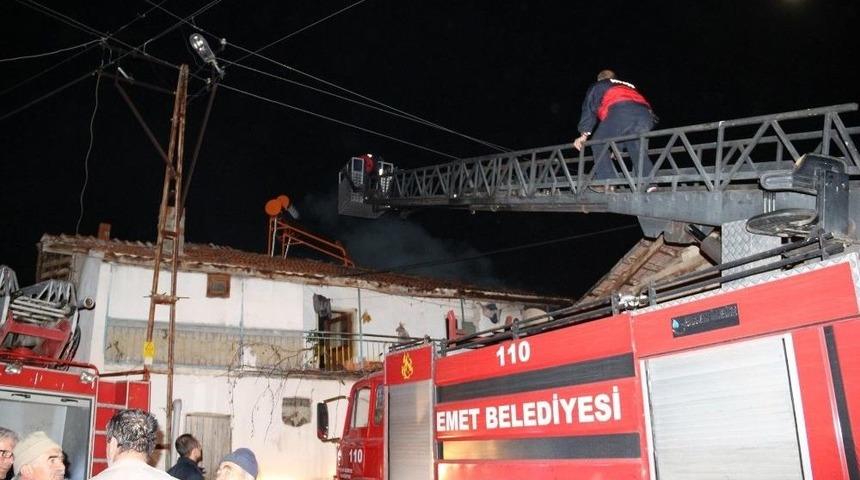 Emet&rsquo;te Yangın