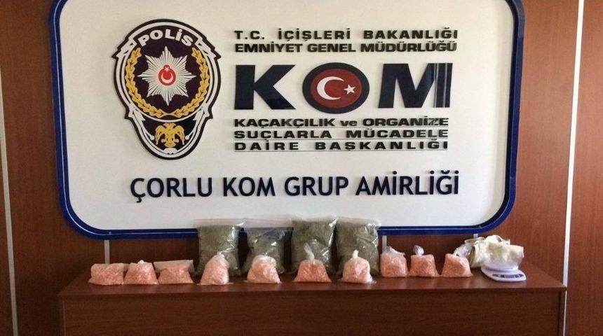 10 Bin Adet Uyuşturucu Hap Ve 2 Kilogram Bonzai Ele Geçirildi